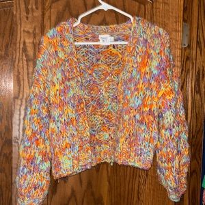 Princess Polly colorful chunky sweater
